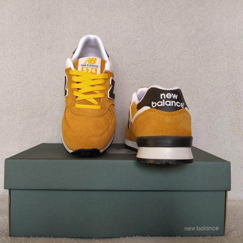 Sapatilhas New Balance 574 Amarelo com Preto