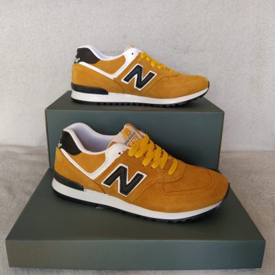 Sapatilhas New Balance 574 Amarelo com Preto