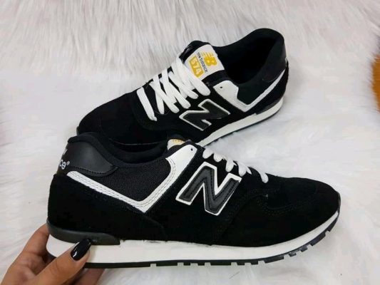 Sapatilhas New Balance 574 Preto com Branco