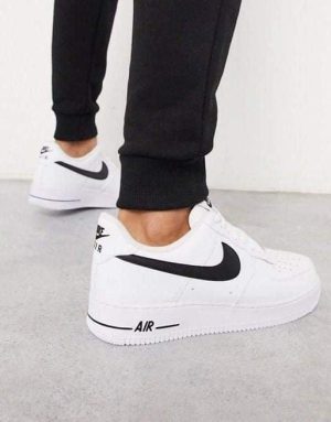 Sapatilhas Nike Air Force Branco simbolo Preto