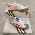 Sapatilhas Adidas Samba Branco com Rosa