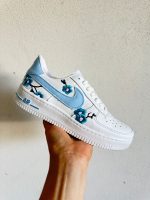 Nike Air Force Azul Flores