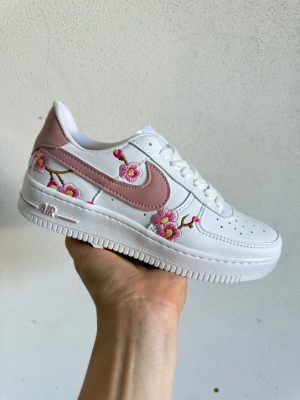 Nike Air Force Azul Flores