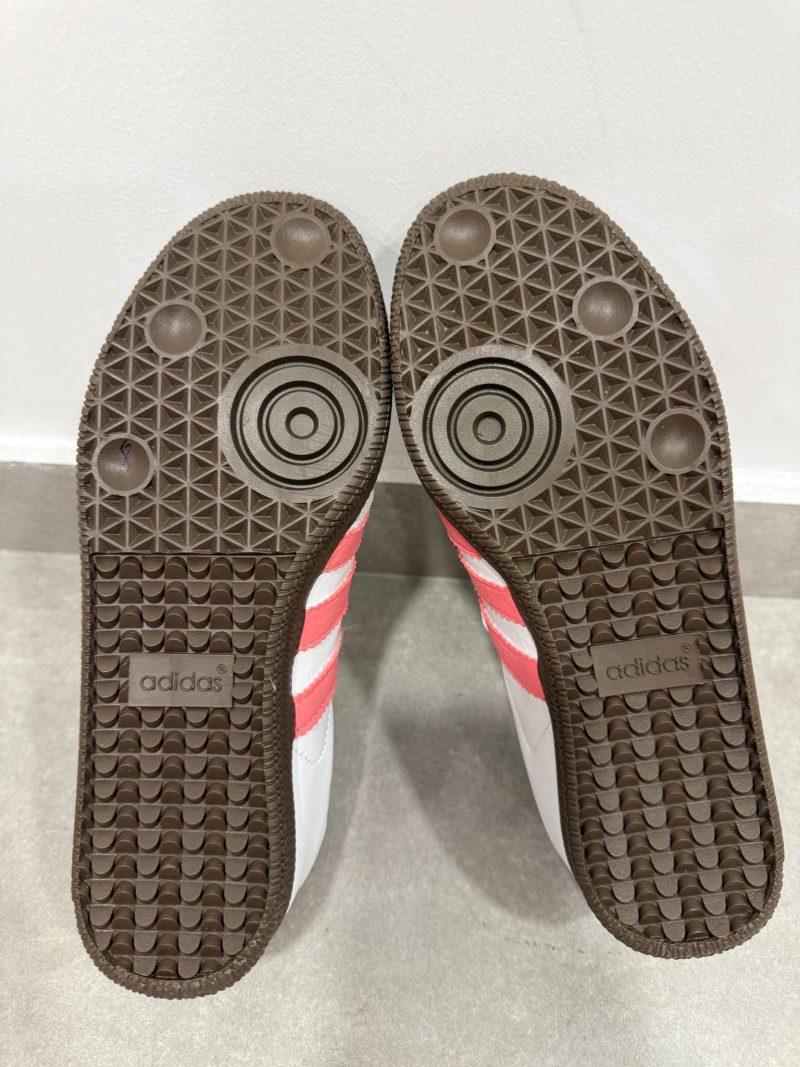 Sapatilhas Adidas Samba Branco com Rosa 2