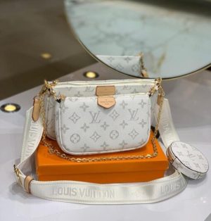 Original Mala Tiracolo Louis Vuitton Branca